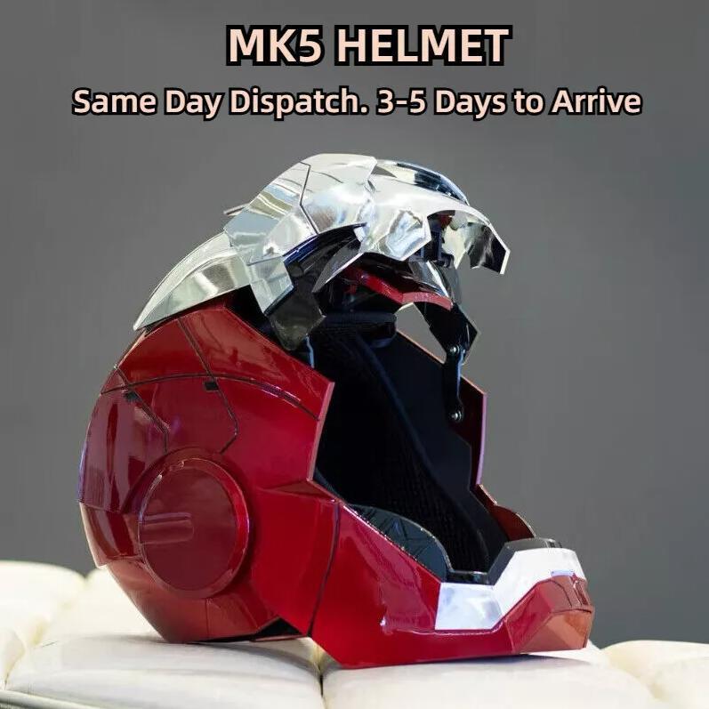 Iron Hero MK 5 1:1 Wearable Helmet
