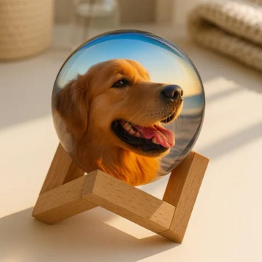 Memory Crystal Orb with Custom Video