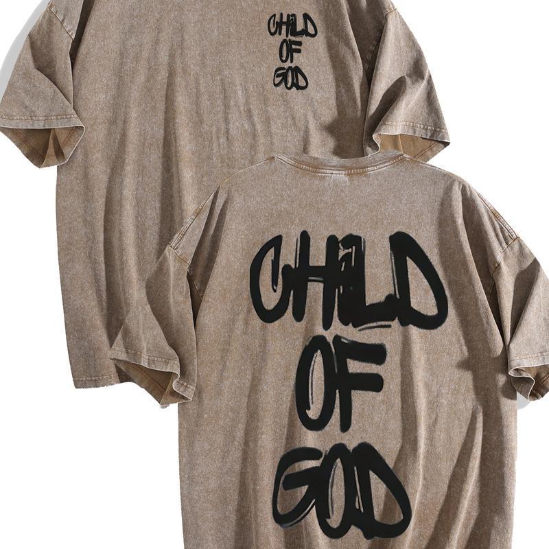 230g Premium Batik Cotton Vintage Fashion Brand T-Shirt