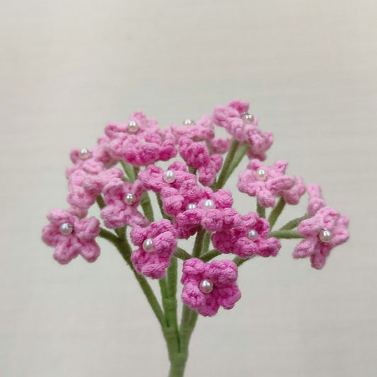 Handmade Crochet Baby’s Breath Bouquet
