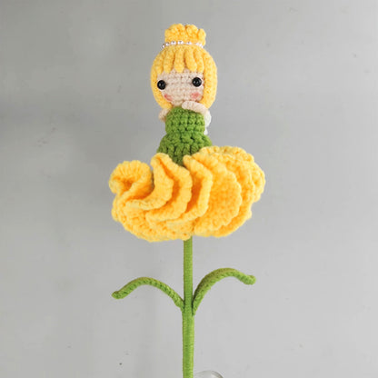 Handcrafted Crochet Carnation Flower Bouquet – Home Decor & Gift for Moms, Teachers, and Friends