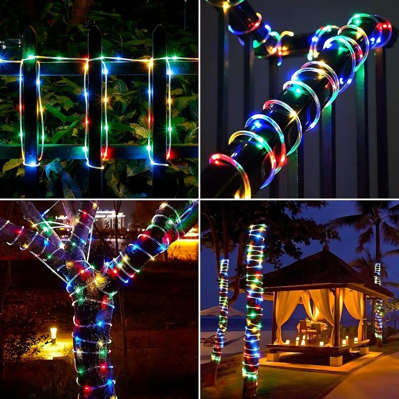 33-Foot Solar String Lights with 100 LEDs