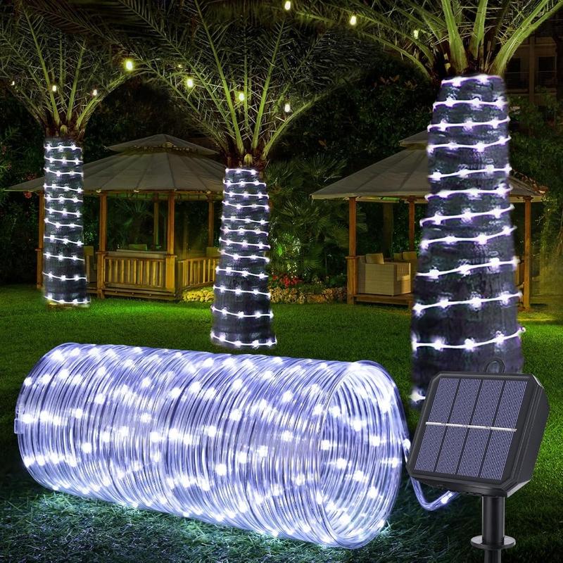 33-Foot Solar String Lights with 100 LEDs